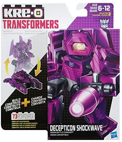 KRE-O Transformers - Kreon Battle Changer - Decepticon Shockwave (B2690) Building Toy