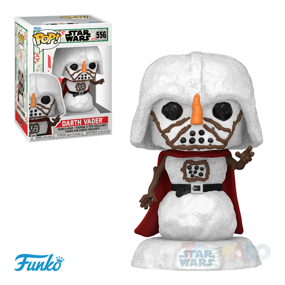 Funko Pop! Star Wars #559 - Holiday - Darth Vader Snowman Vinyl Figure (64336) LOW STOCK
