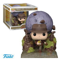 Funko Pop Moment 1360 Indiana Jones Raiders of the Lost Ark Boulder Escape Deluxe Vinyl Moment 64579 LOW STOCK