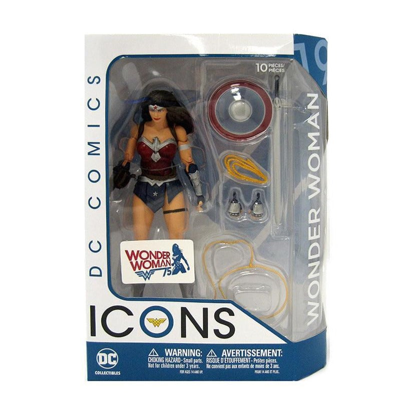 DC Collectibles - DC Comics Icons 19 - Wonder Woman (The Amazo Virus) Action Figure LOW STOCK