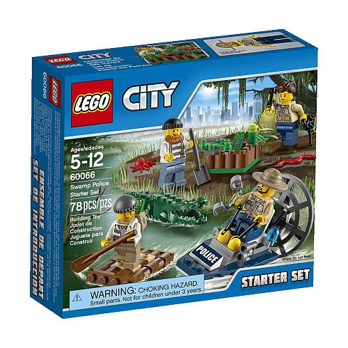 LEGO City - Swamp Police Starter Set (60066) - RETIRED, RARE, LAST ONE!