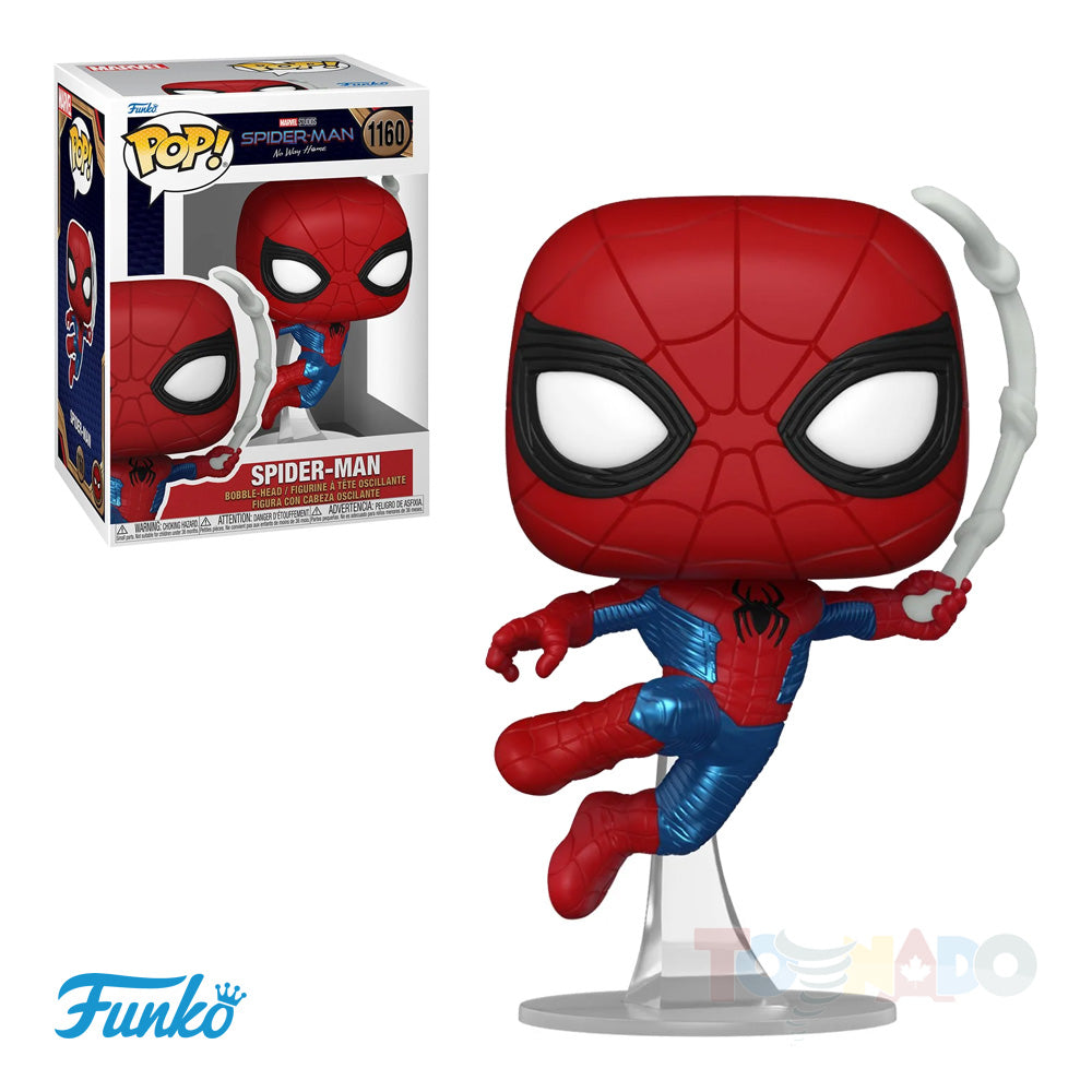 Funko Pop! Marvel #1160 - Spider-Man: No Way Home - Spider-Man (Finale Suit) Vinyl Figure (67610) LAST ONE!