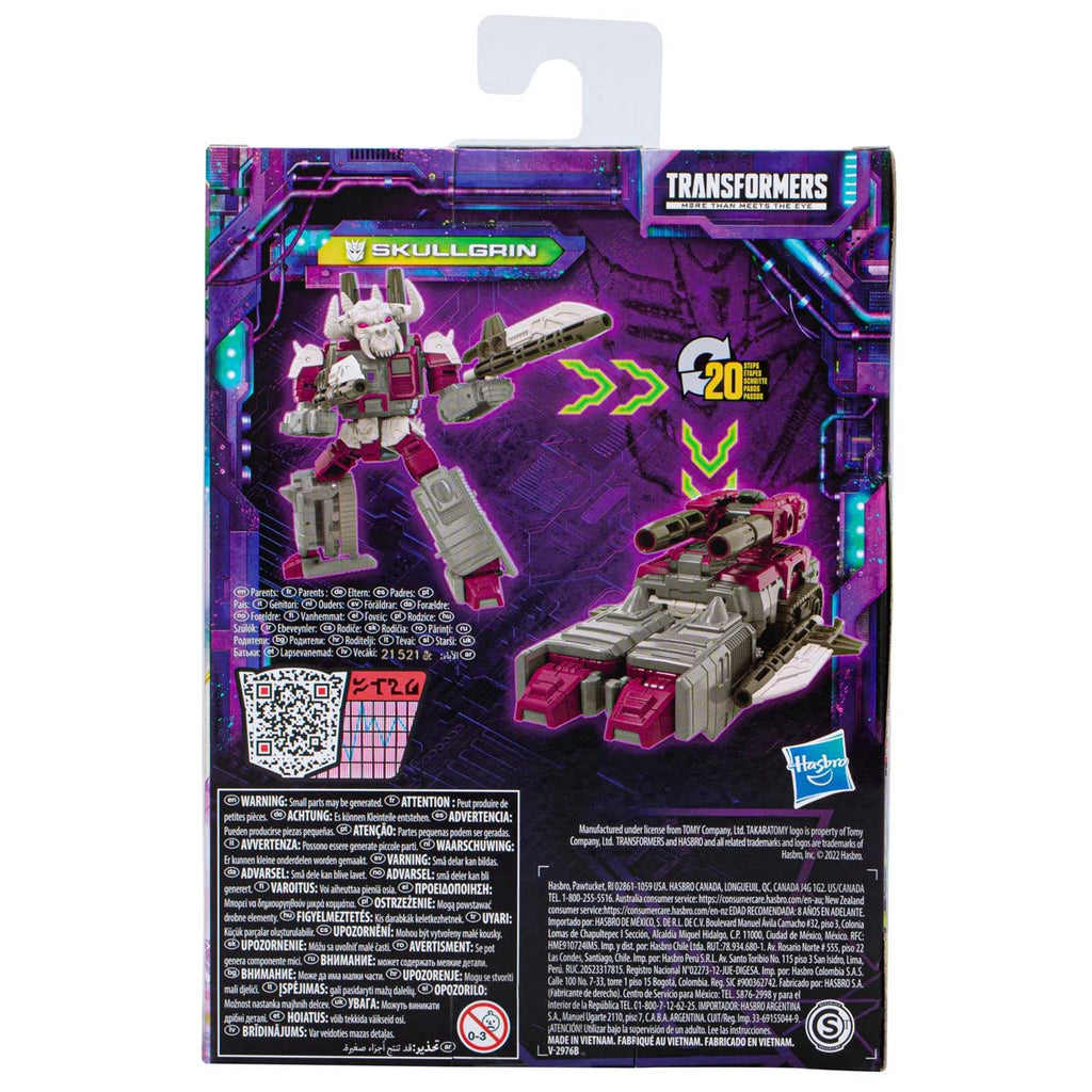 Transformers Generations Legacy - Deluxe Class - Skullgrin Action Figure (F3029)
