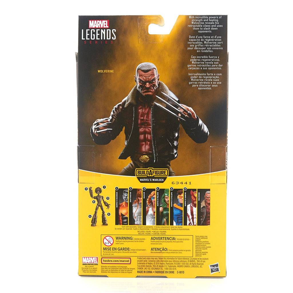 Marvel Legends - Marvel's Warlock BAF - X-Men - Wolverine (Old Man Logan) Action Figure (C0632) LAST ONE!