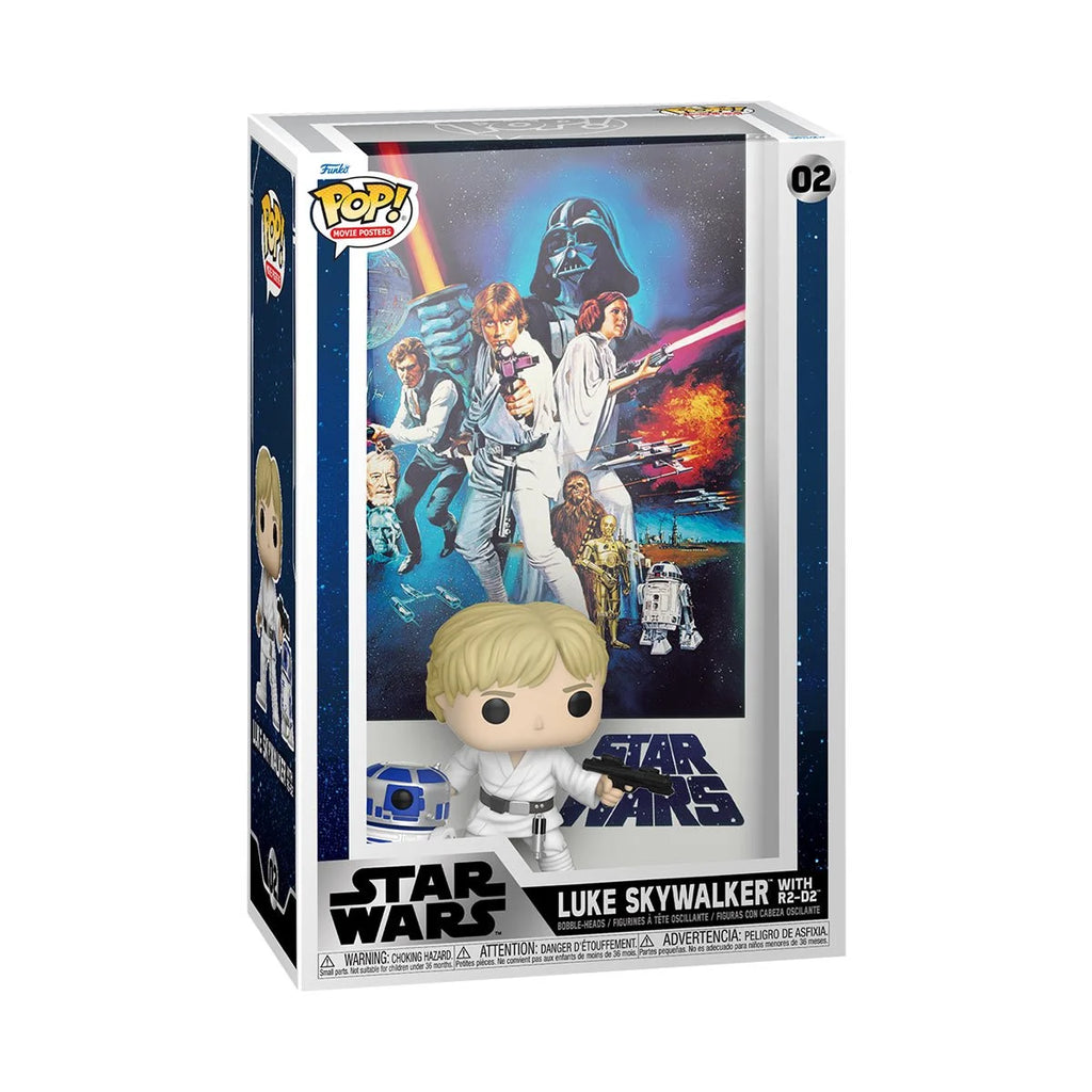 Funko Pop! Movie Posters #02 - Star Wars: Episode IV - A New Hope Vinyl Figure (61502) LOW STOCK