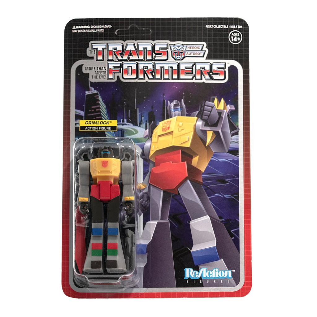 Super7 ReAction Figures - Transformers - Grimlock Action Figure (80676) LOW STOCK