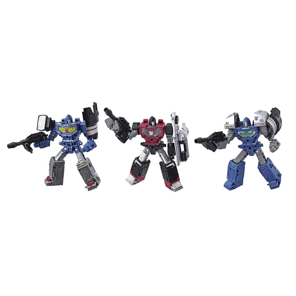 Transformers - War for Cybertron: SIEGE - Refraktor 3-Pack Exclusive Action Figures (E5799)