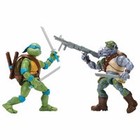 TMNT Teenage Mutant Ninja Turtles: Classic - Leonardo vs Rocksteady 2-Pack Action Figures (81276) LAST ONE!
