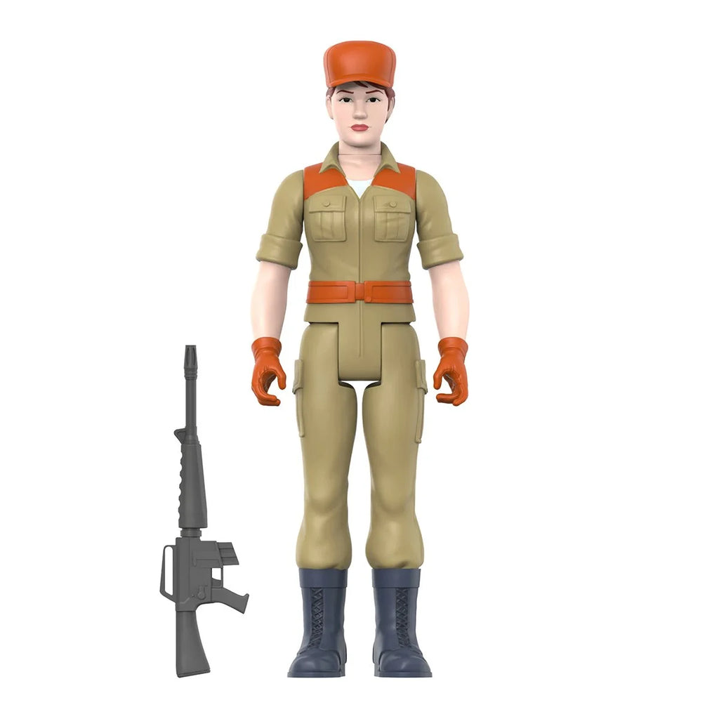 Super7 ReAction Figures - G.I. Joe Soldier Combat Engineer (Ponytail - Pink) Action Figure (82015) LOW STOCK