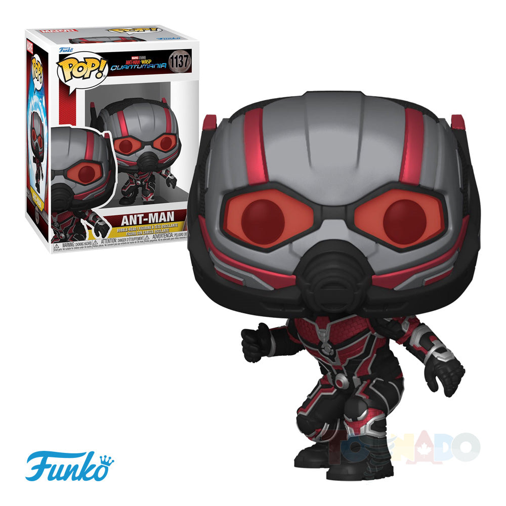 Funko Pop! Marvel #1137 - Ant-Man and the Wasp: Quantumania - Ant-Man Vinyl Figure (70490)