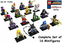 LEGO - DC Comics Super Heroes Series - Complete Set of 16 Building Toy Minifigures (71026)