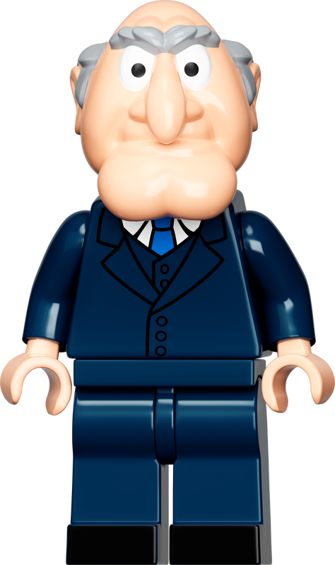 LEGO Minifigures The Muppets Statler (71033-10) Minifigure LOW
