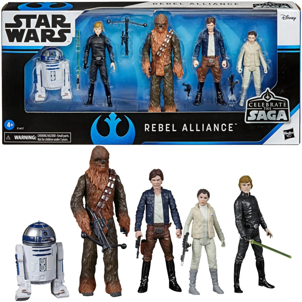 Star Wars Celebrate the Saga Rebel Alliance 5 Pack Action