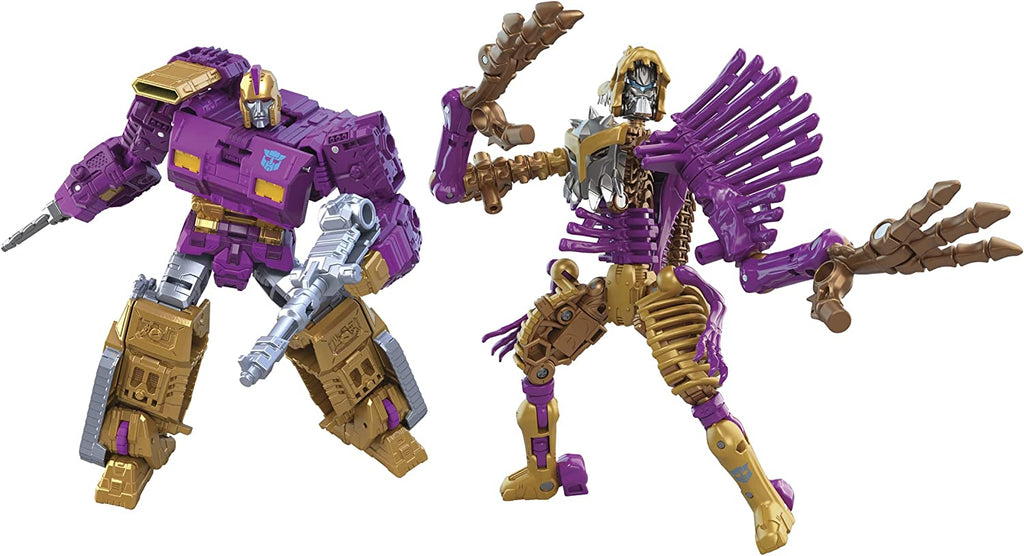 Transformers Legacy: Wreck ‘N Rule Collection Comic Universe Impactor & Spindle Action Figures F3080 LOW STOCK