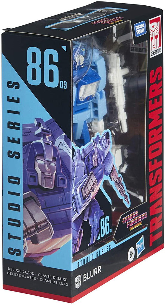 Transformers - Studio Series 86-03 - The Transformers: The Movie - Deluxe Blurr Action Figure F0711