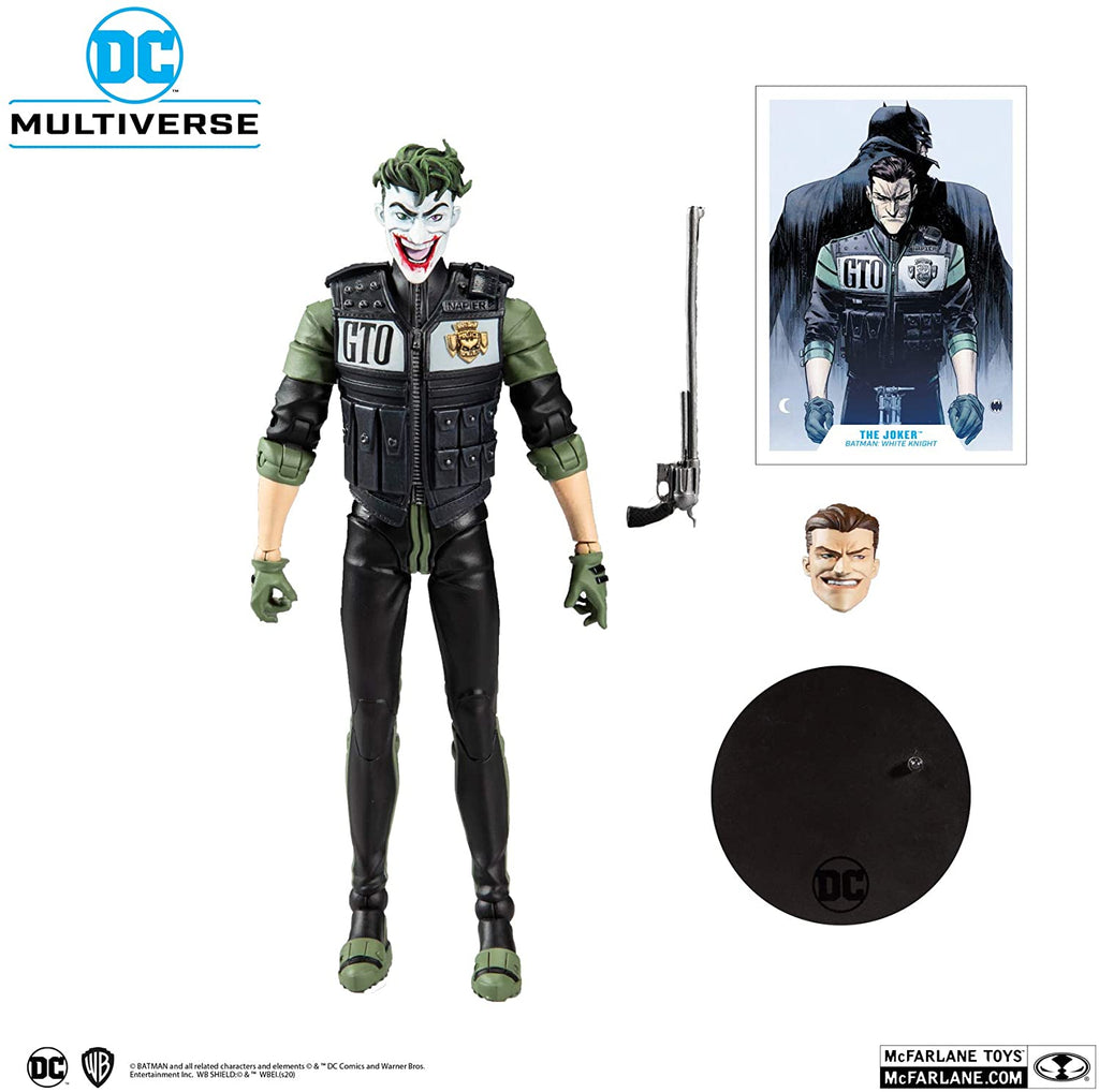 McFarlane Toys - DC Multiverse - The Joker (Batman: White Knight) Action  Figure LAST ONE!