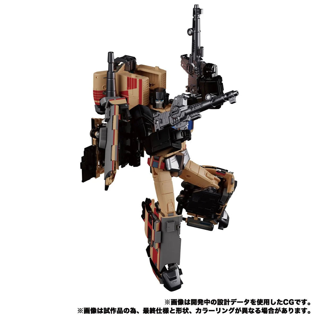 Takara Tomy Transformers Masterpiece (MPG-05) Trainbot Seizan (Raiden Combiner) Action Figure (F8100)