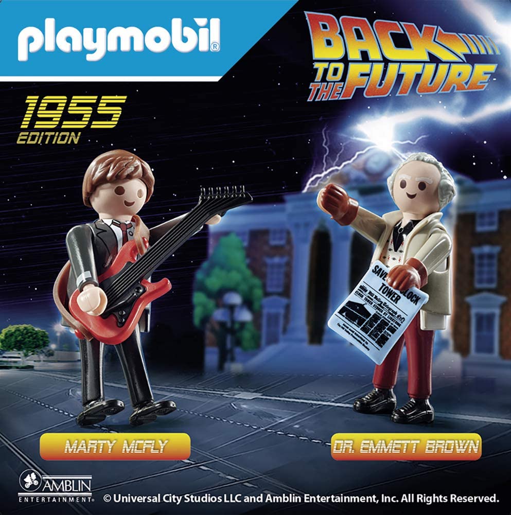 Playmobil Figures Funko Playmobil Marty Mcfly Marty McFly Emmett