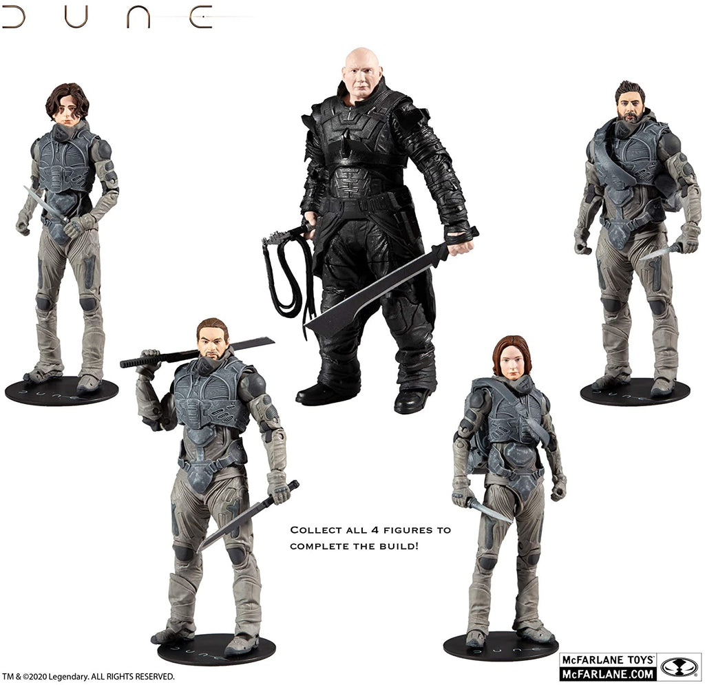 McFarlane Toys - Dune - Build-A Rabban BAF - Complete 4-Pack 7-inch Action Figures LAST ONE!