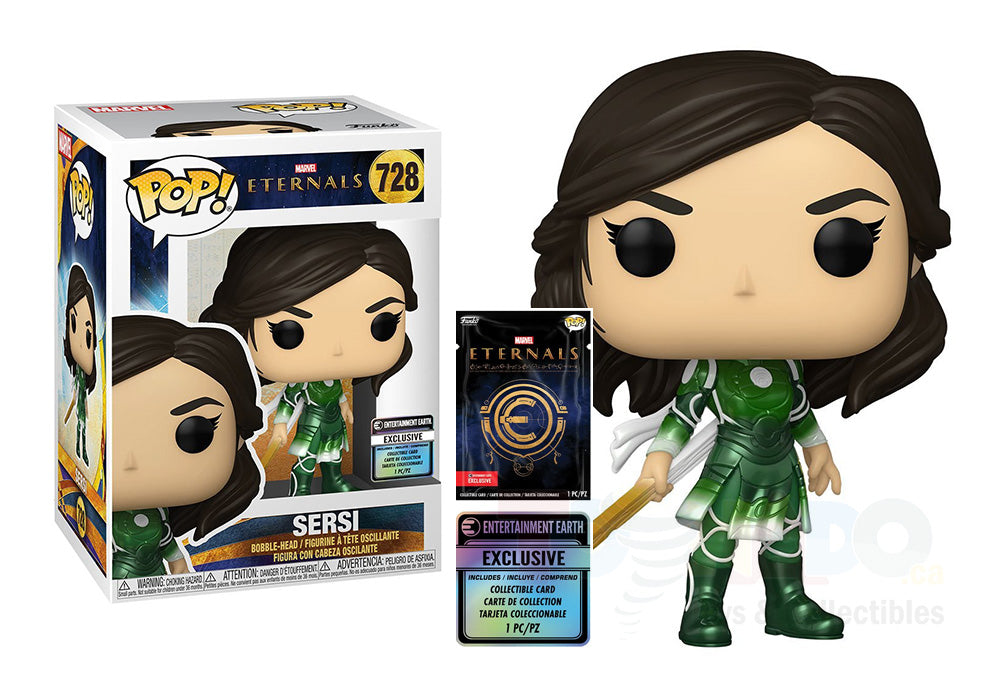 Funko Pop! Eternals Ikaris – Vinyl-Figur Mit Sammelkarte, 9,5 Cm, Entertainment Earth Exclusive, Limitiert Auf 3024 Stück