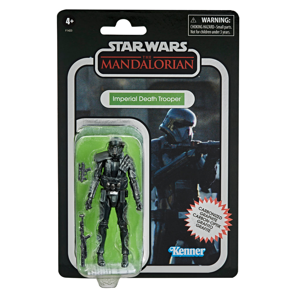 Star Wars - Vintage Collection - The Mandalorian: Imperial Death Trooper F1423 Carbonized Exclusive LOW STOCK