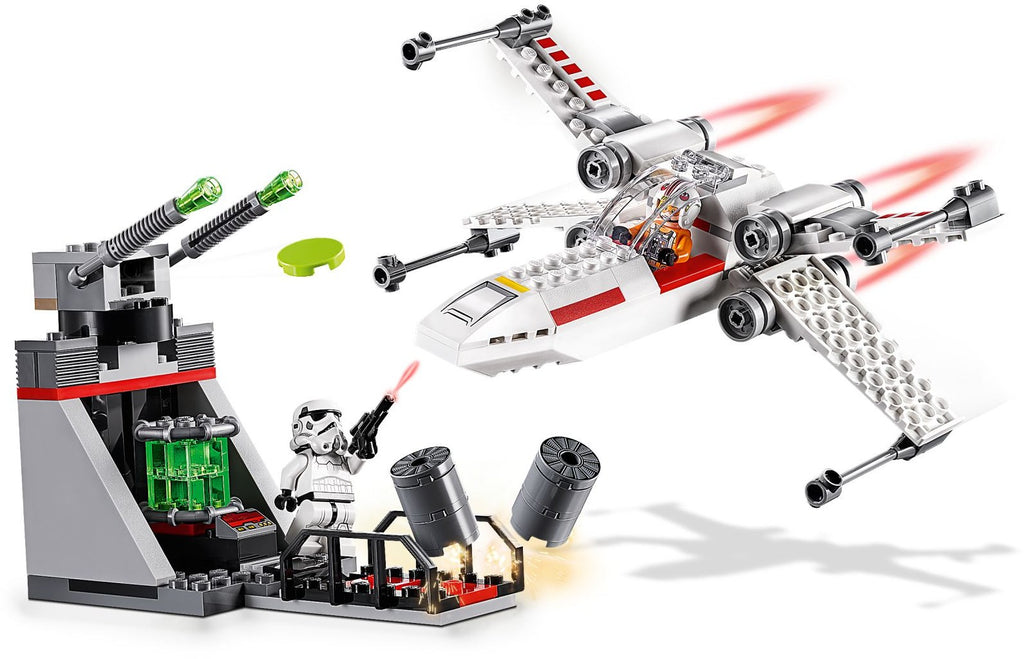 LEGO? Star Wars X-Wing Starfighter Spaceship with 4 Minifigures