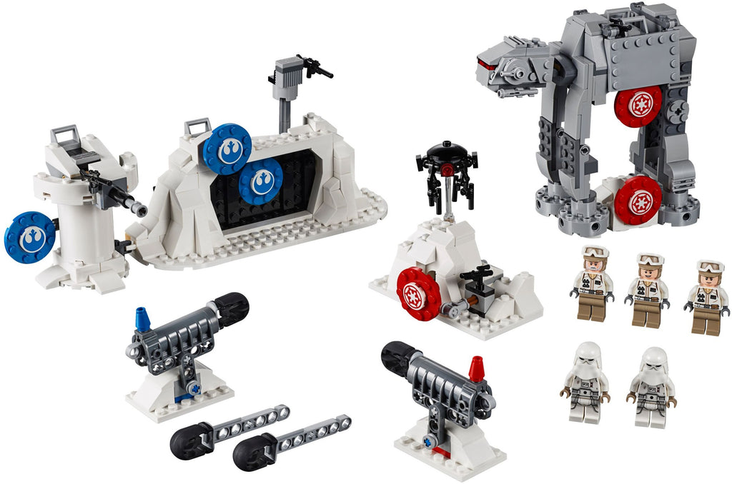 LEGO Star Wars - The Empire Strikes Back - Hoth Action Battle Echo Base Defense (75241) Retired Building Toy LOW STOCK