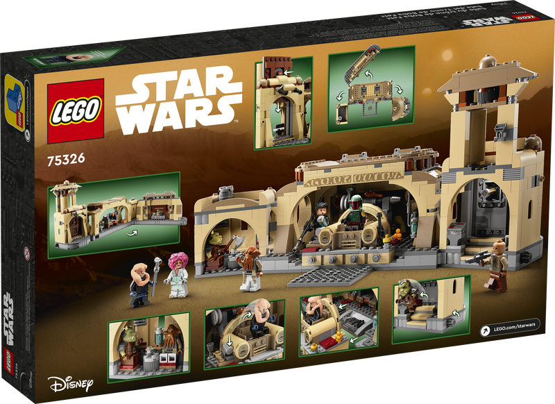 LEGO Star Wars - Boba Fett's Throne Room (75326) Building Toy LOW STOCK