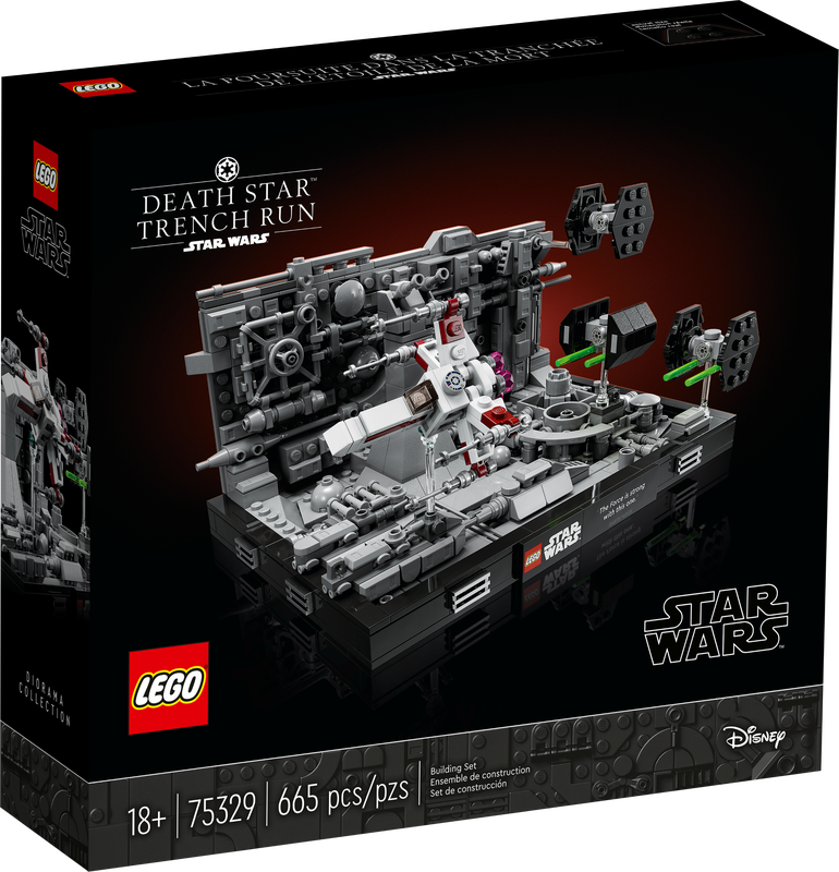 LEGO Star Wars - Death Star Trench Run (75329) Diorama Building Set LAST ONE!