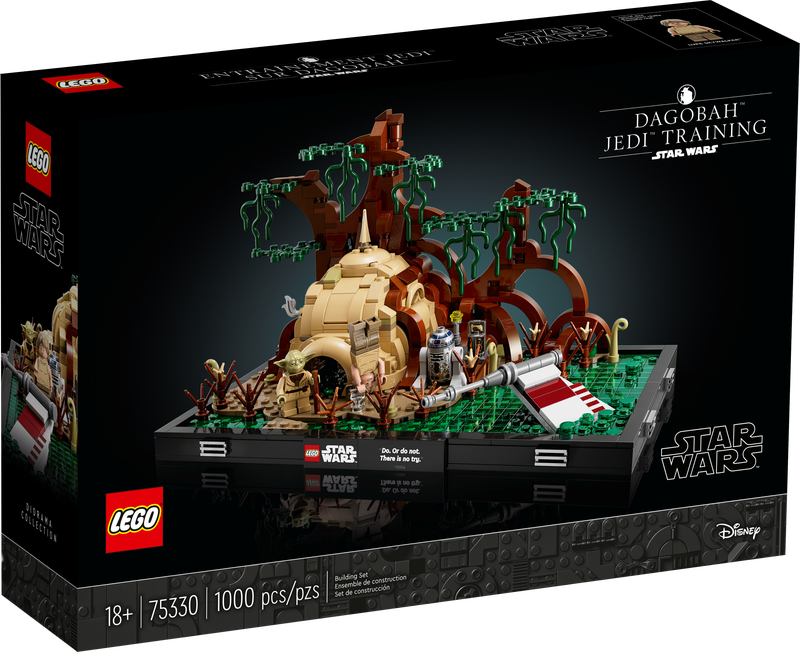 LEGO Star Wars - Dagobah Jedi Training (75330) Diorama Building Set