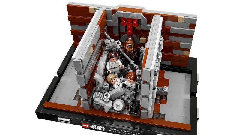 LEGO Star Wars - Death Star Trash Compactor (75339) Diorama Building Set LAST ONE!