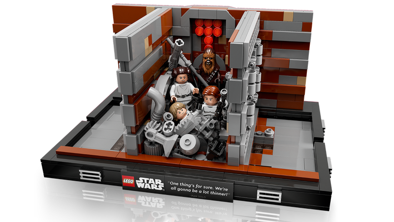 LEGO Star Wars - Death Star Trash Compactor (75339) Diorama Building Set  LAST ONE!