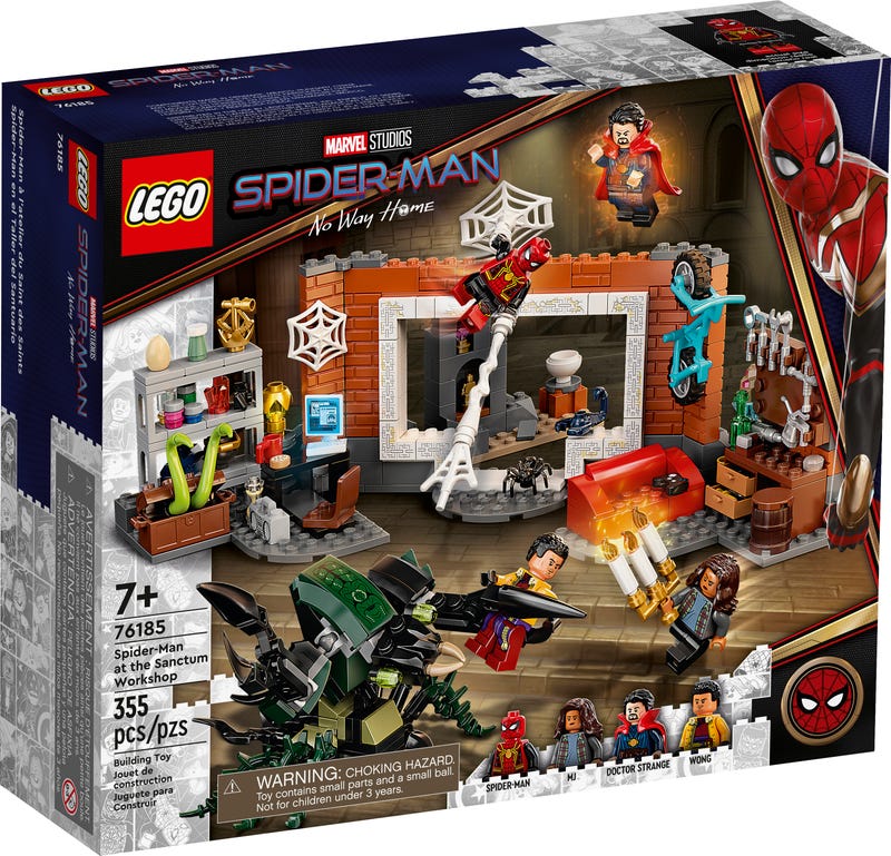 LEGO Marvel Studios - Spider-Man: No Way Home - Spider-Man at the Sanctum Workshop Building Set (76185)