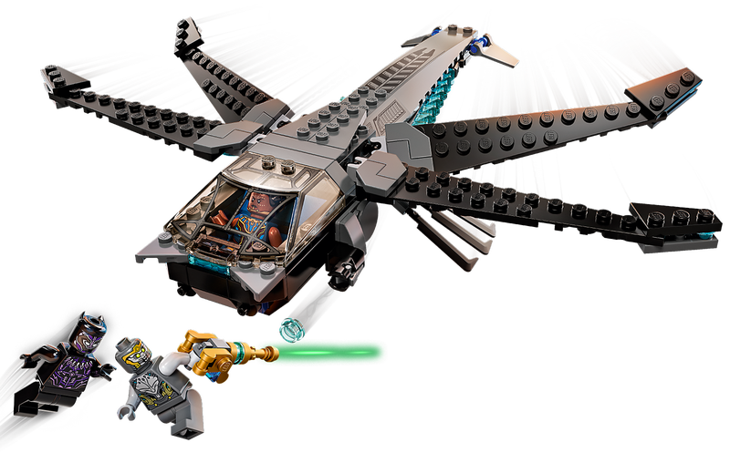 LEGO Marvel Studios - The Infinity Saga - Black Panther Dragon Flyer (76186) Building Toy LAST ONE!