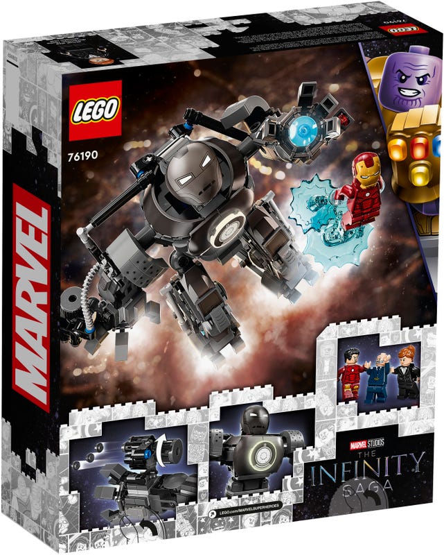 LEGO Marvel Studios - The Infinity Saga - Iron Man: Iron Monger Mayhem (76190) Retired Building Toy LOW STOCK