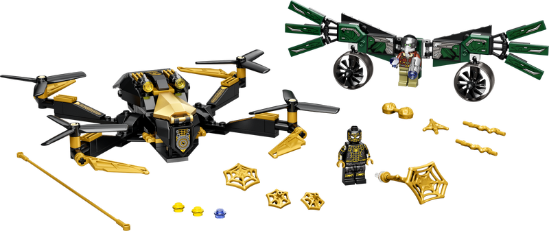 LEGO Marvel Studios - Spider-Man: No Way Home - Spider-Man's Drone Duel Building Set (76195)