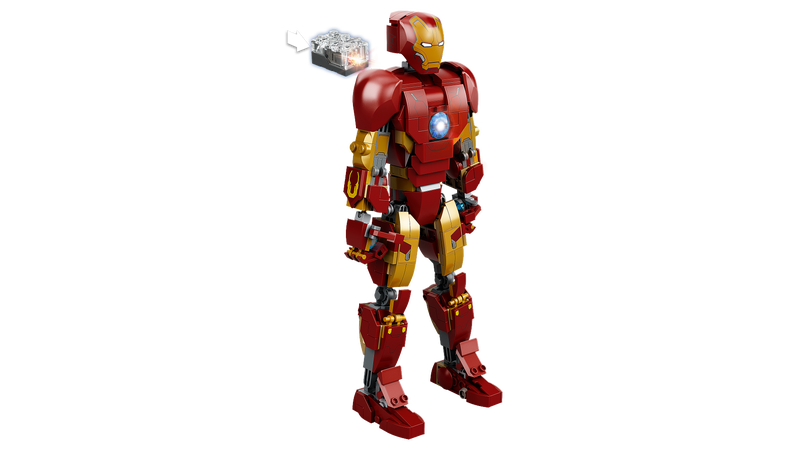 LEGO Marvel Studios - The Infinity Saga - Iron Man Figure (76206) Building Toy LOW STOCK