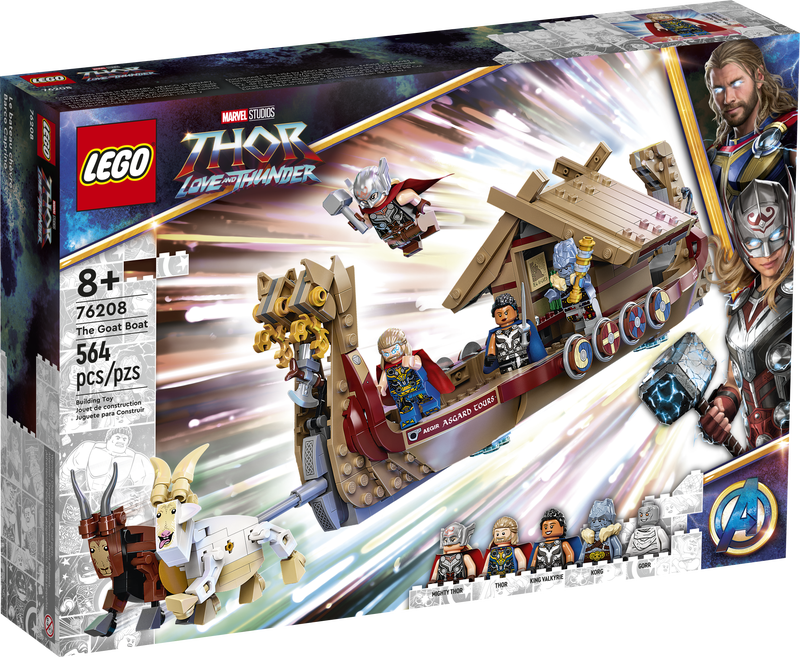 LEGO Marvel Studio - Thor: Love and Thunder - The Goat Boat Building Toy (76208) LAST ONE!