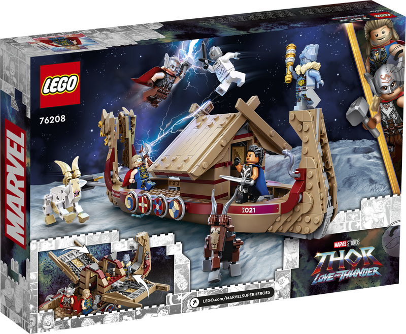 LEGO Marvel Studio - Thor: Love and Thunder - The Goat Boat Building Toy (76208) LAST ONE!