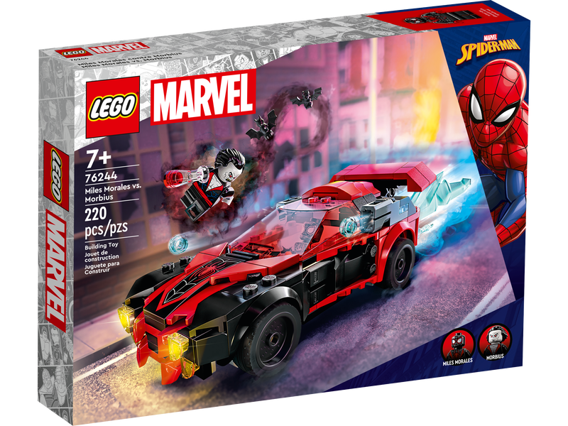 LEGO Marvel Spider-Man - Miles Morales vs. Morbius (76244) Building Toy LOW STOCK