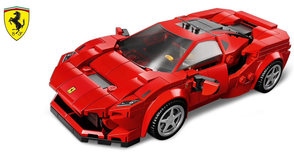 LEGO Speed Champions 76895 Ferrari F8 Tributo Toy Cars for Kids, Building  Kit Featuring Minifigure (275 Pieces)