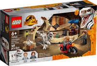 LEGO Jurassic World - Dominion - Atrociraptor Dinosaur: Bike Chase (76945) Retired Building Toy LOW STOCK