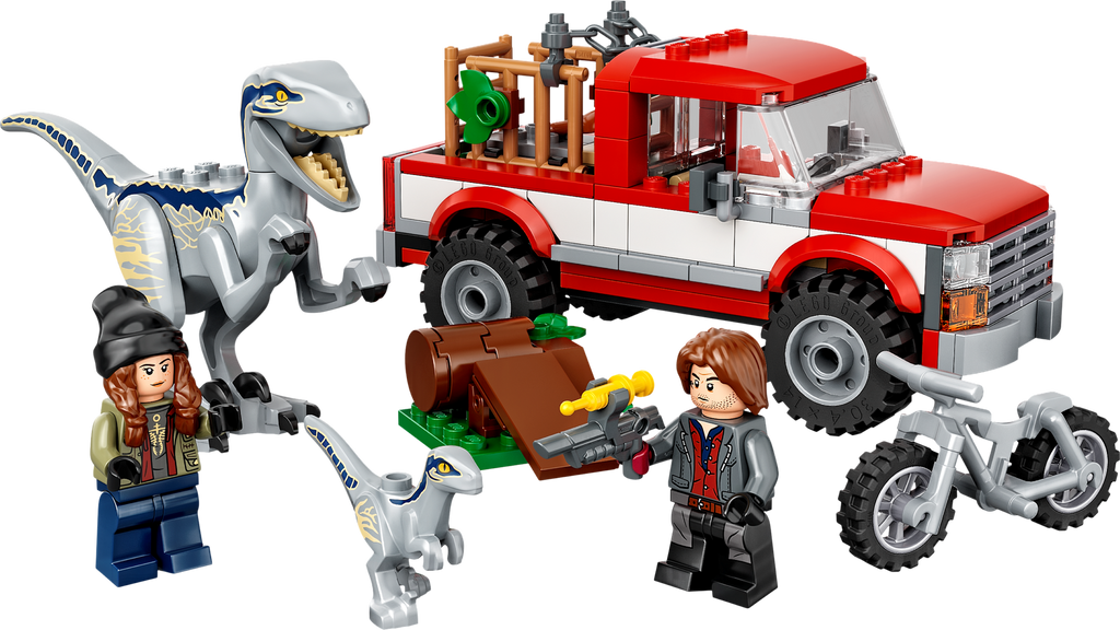 LEGO Jurassic World - Dominion - Blue & Beta Velociraptor Capture (76946) Building Toy
