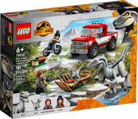 LEGO Jurassic World - Dominion - Blue & Beta Velociraptor Capture (76946) Retired Building Toy LOW STOCK