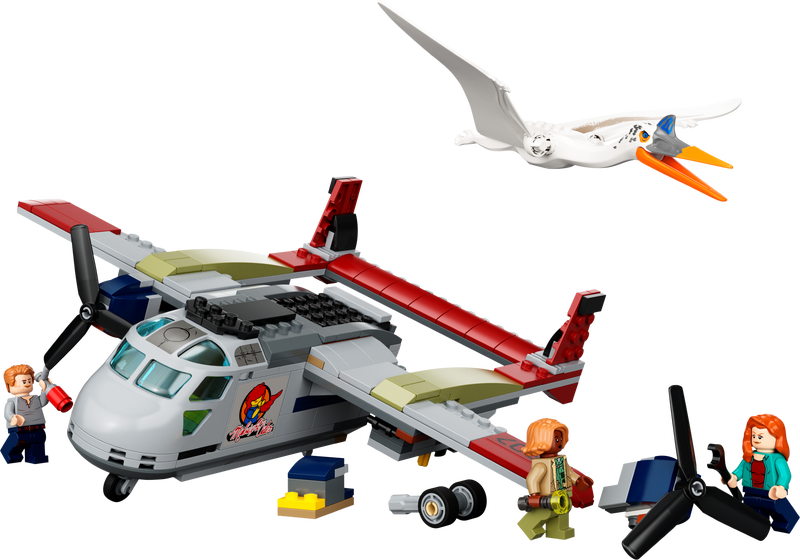 LEGO Jurassic World - Dominion - Quetzalcoatlus Plane Ambush (76947) Building Toy LOW STOCK