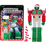 Super7 ReAction Figures - Transformers - Optimus Prime Santa Action Figure (81491) LAST ONE!