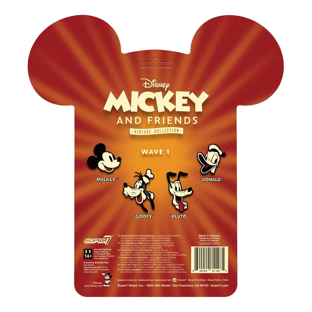 Super7 ReAction - Disney: Mickey and Friends - Vintage Collection - Pluto & Baby Shelby Action Figures (81148) LOW STOCK
