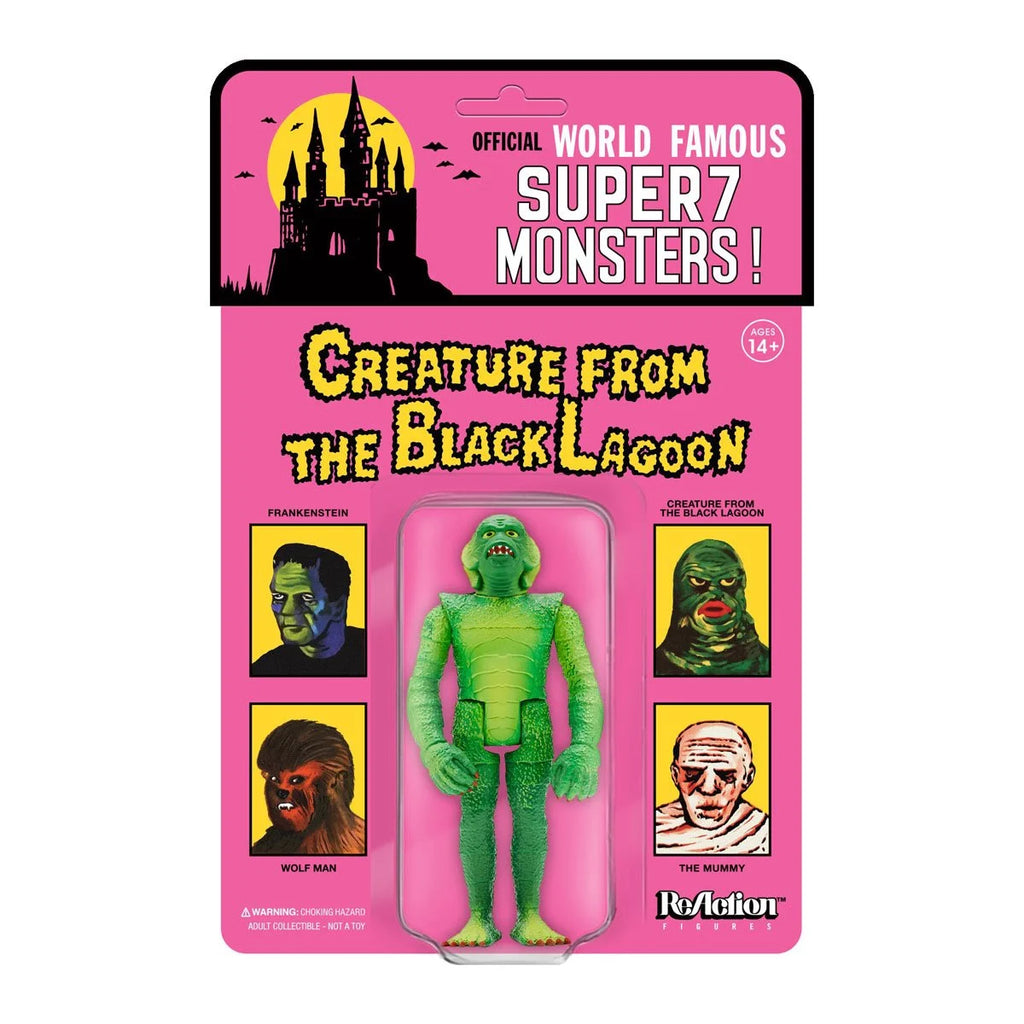 Super7 ReAction Figures - Universal Monsters - Creature from the Black Lagoon (Wide) Figure (81472) LOW STOCK