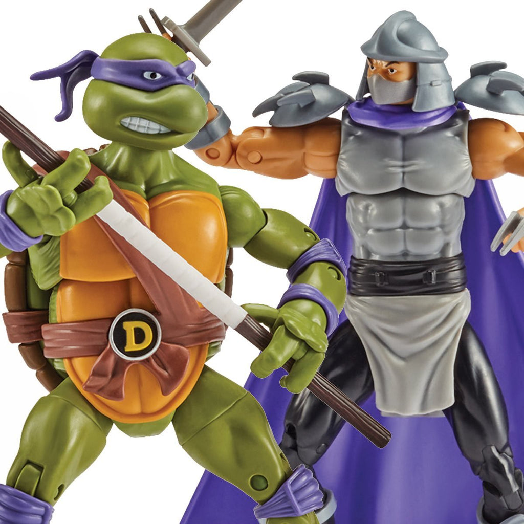 Teenage Mutant Ninja Turtles Classic - Donatello Vs. Shredder 2-Pack Action Figures (81279) LAST ONE!