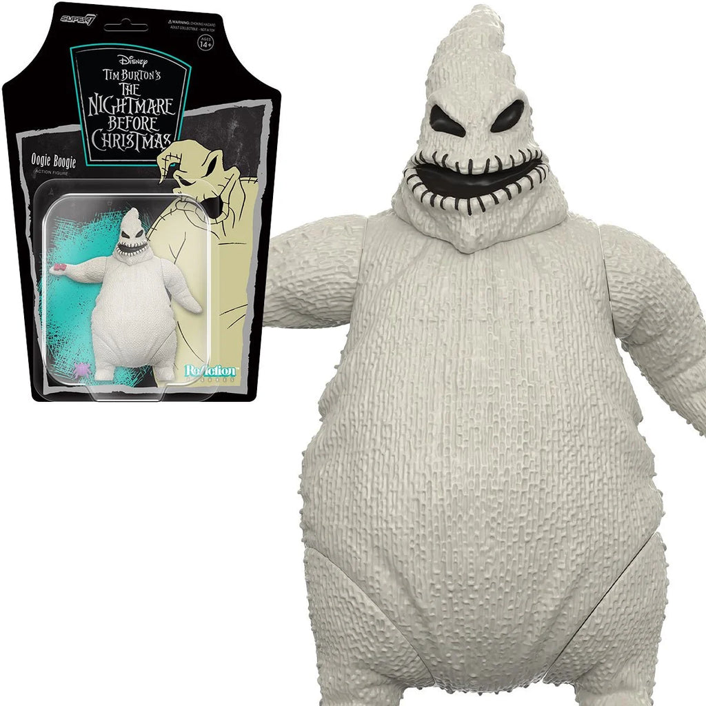 Super7 ReAction Figures - The Nightmare Before Christmas - Oogie Boogie Action Figure (81564) LOW STOCK